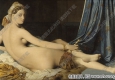 安格尔 油画《大宫女》高清大图下载