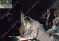 雷顿油画作品 登记婚礼 高清大图下载