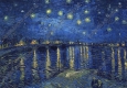 梵高名画《罗纳河上的星夜》高清大图下载