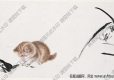 齐白石 国画《猫趣图》高清大图下载