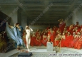 热罗姆油画 法庭上的芙丽涅 高清大图下载