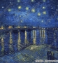 梵高名画 罗纳河上的星夜 高清大图下载