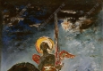 莫罗的画9 命运女神和死亡天使 高清大图下载