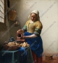 维米尔 油画《倒牛奶的女人》高清大图下载