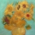 梵高油画作品《向日葵》高清大图下载