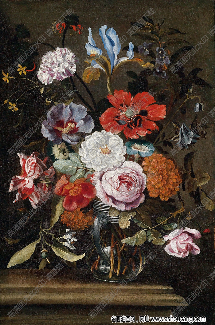 古典油画花卉图片16高清下载